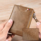🎁 Men's Leather Zip Wallet (RFID Protected)✨