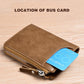 🎁 Men's Leather Zip Wallet (RFID Protected)✨