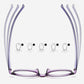 Anti-blue light anti-fatigue youthful eyeglass