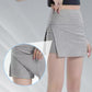 Women's Side Split Skirt with Inner Shorts
