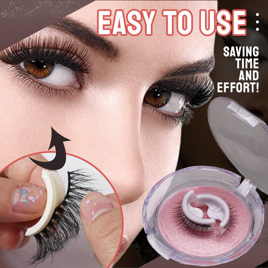 🎁Hot Sale 49% OFF✨👀Waterproof & Reusable Self-Adhesive Eyelashes