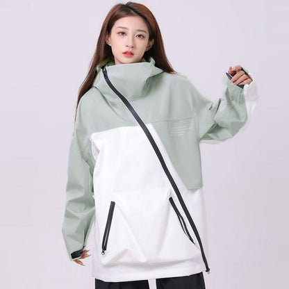 🌪️ Adventure-Ready: Unisex Zippered Shell Jacket!