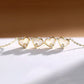 2-in-1 Heart-Shaped Four-Leaf Clover Necklace