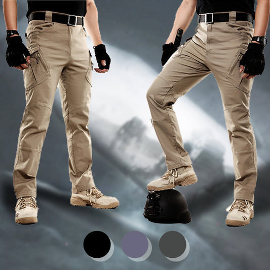 Waterproof Abrasion-Resistant Multi-Pocket Tactical Pants