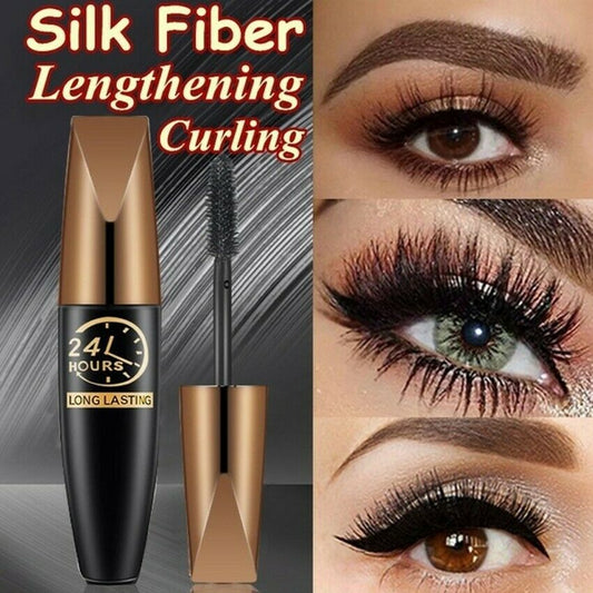 ✨New Arrivals✨4D Waterproof Silk Fiber Thick Lengthening Mascara