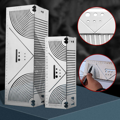 Woodworking Square Size Measure Ruler