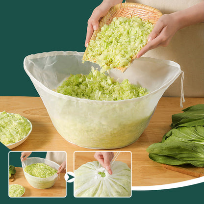 Multi-functional straining and draining bag - a kitchen must-have!