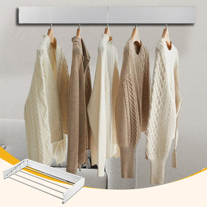 Foldable Wall Mounted Clothes Drying Rack