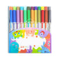 Smooth Quick-Drying Dual Line Contour Pen