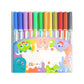 Smooth Quick-Drying Dual Line Contour Pen