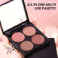 Long-Lasting 4-Color Blush Palette