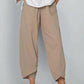 👖50% OFF NOW!✨Vintage Asymmetrical Elastic Waist Pockets Pants – Unique Design, Comfortable Fit & Functional Style🌸