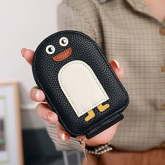 🔥Spring New🔥Cute Penguins PU Credit Card Coin Wallet