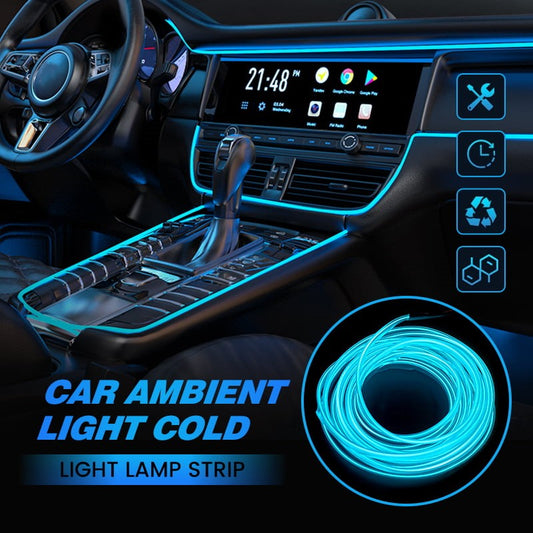 USB LED Cold Light Central Control Car Modified Atmosphere Light Strip