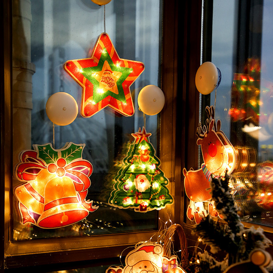 🔥Early Christmas Promotion 49% OFF - Christmas Window Hanging Lights