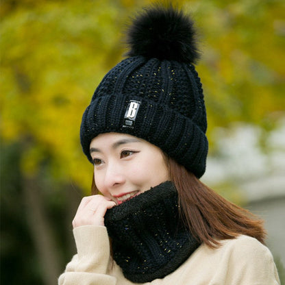 Women's Cap and Scarf Set