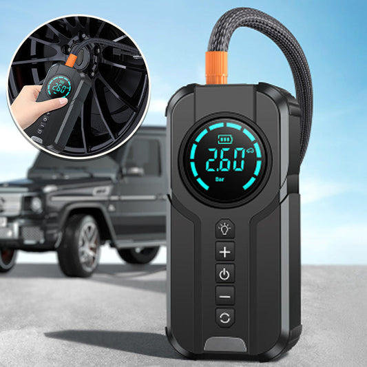 Car emergency starting power supply, air pump, power bank all-in-one machine(Free Shipping)