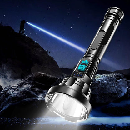 Waterproof USB Rechargeable Bright Flashlight